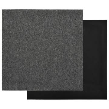 Carpet Floor Tiles 20 pcs 5 m² Anthracite - Durable & Stylish