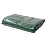 Tarpaulin 650 g/m² 3x5 m Green Colour green Size 3 x 5 m Quantity in Package 1 Model with eyelets 