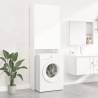 Washing Machine Cabinet White 64x25.5x190 cm Colour white Number of 1 