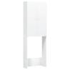 Washing Machine Cabinet White - Stylish Storage Solution