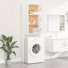 Washing Machine Cabinet White - Stylish Storage Solution