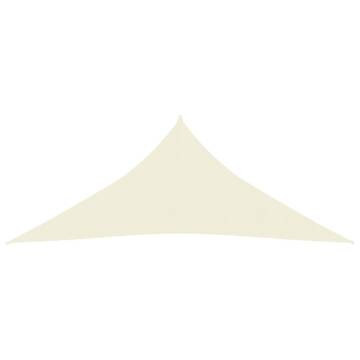 Sunshade Sail 3x4x4 m Cream HDPE - UV Resistant