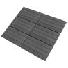 WPC Tiles 60x30 cm - Durable Grey Decking Set | Hipomarket