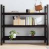 Wall Shelf Dark Brown 140x60x(2-6) cm Treated Solid Wood Oak Colour dark brown Size 140 x 60 x 6 cm Quantity in Package 1 Number of Pieces 