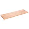 Light Brown Solid Oak Table Top - 180x60 cm | HipoMarket