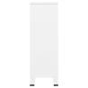 Industrial Wardrobe White 67x35x107 cm Steel | HipoMarket