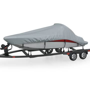 Boat Cover Grey 440x260 cm - Durable & Weather Resistant