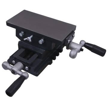 VidaXL Manually Operated Cross Slide Vice Table - Precision Tool