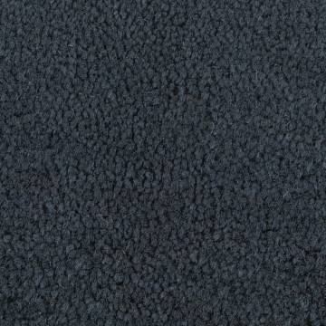 Dark Grey Half Round Door Mat 40x60 cm | Durable Coir Design