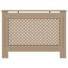 Stylish MDF Radiator Cover 112x19x81.5 cm - HipoMarket