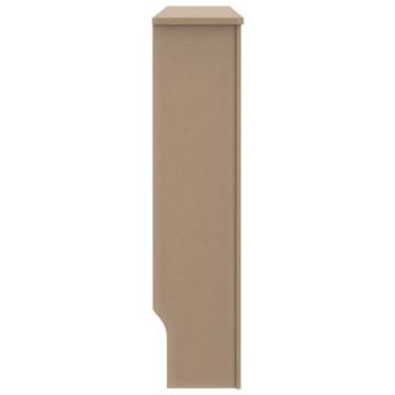 Stylish MDF Radiator Cover 112x19x81.5 cm - HipoMarket