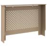 Stylish MDF Radiator Cover 112x19x81.5 cm - HipoMarket