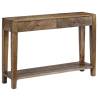 Console Table Solid Mango Wood 118x30x80 cm Colour brown Quantity in Package 1 