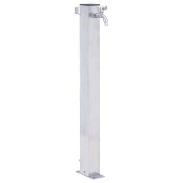 Garden Water Column 40 cm Stainless Steel - Hipomarket UK