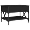 Stylish Black Coffee Table - 70x50 cm | Hipomarket UK