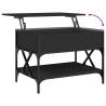 Stylish Black Coffee Table - 70x50 cm | Hipomarket UK