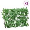 Artificial Ivy Trellis Expandable Green - 5 pcs | HipoMarket