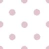 Noordwand Wallpaper Urban Friends & Coffee Dots White and Pink Colour pink Quantity in Package 1 