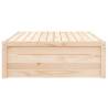 Garden Footstool 120x80 cm - Solid Wood Pine | Hipo Market