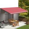 Replacement Fabric for Awning Burgundy Red 6x3 m Colour burgundy red Size 600 x 300 cm Quantity in Package 1 