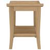 Bathroom Side Table - Solid Teak 50x35x45 cm | HipoMarket