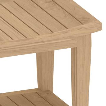 Bathroom Side Table - Solid Teak 50x35x45 cm | HipoMarket