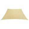 Sunshade Sail 160 g/m² Beige 3x4 m - Outdoor Shelter