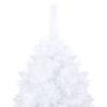 210 cm Pre-lit White Xmas Tree with Ball Set – Hipomarket