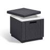 Keter Cooler Box Ice Cube Graphite Colour grey 