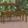 Garden Bench Honey Brown 109x44x45 cm Solid Wood Pine Colour honey brown pine Size 109 x 44 x 45 cm Quantity in Package 1 Number of 