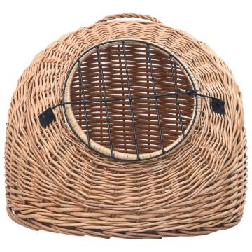 Natural Willow Cat Transporter - 45x35x35 cm | HipoMarket