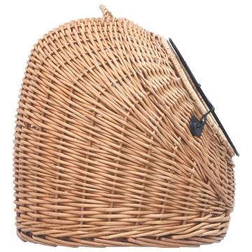 Natural Willow Cat Transporter - 45x35x35 cm | HipoMarket