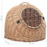 Natural Willow Cat Transporter - 45x35x35 cm | HipoMarket