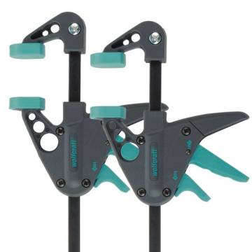 wolfcraft One-handed Clamps Set EHZ 40-110 - 2 Pieces