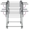 Aluminium Laundry Drying Rack 107x107x120 cm - HipoMarket