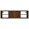 Wall Shelf Brown Oak - Engineered Wood 102x30x29 cm