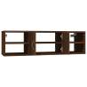 Wall Shelf Brown Oak - Engineered Wood 102x30x29 cm