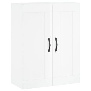 Highboard High Gloss White | Stylish Engineered Wood Storage