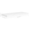 Floating Wall Shelves - Stylish 2 pcs White MDF Display Shelves