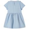 Kids' Dress with Ruffles Soft Blue 116 - Affordable Quality Wear