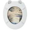 WC Toilet Seat with Lid - Beach Design | Hipo Market