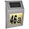 HI Solar LED Illuminated House Number - Bright & Eco-Friendly