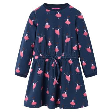 Kids' Dress Navy Blue 128 - Affordable Quality for Ages 1.5-10