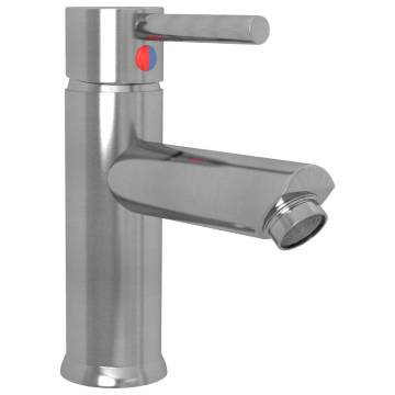 Durable Bathroom Basin Faucet Silver - 130x176 mm