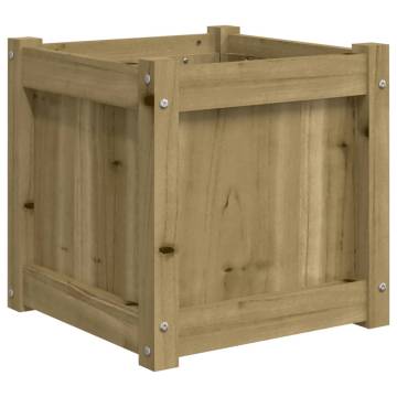 Garden Planter 40x40x40 cm | Impregnated Wood Pine - HipoMarket