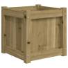 Garden Planter 40x40x40 cm | Impregnated Wood Pine - HipoMarket