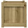 Garden Planter 40x40x40 cm | Impregnated Wood Pine - HipoMarket