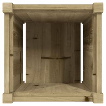 Garden Planter 40x40x40 cm | Impregnated Wood Pine - HipoMarket