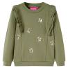 Kids' Sweatshirt Khaki 140 Colour khaki Size 140 (9-10y) 