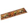 Kitchen Rug Washable Spices 60x180 cm Velvet Colour brown Size 60 x 180 cm Quantity in Package 1 